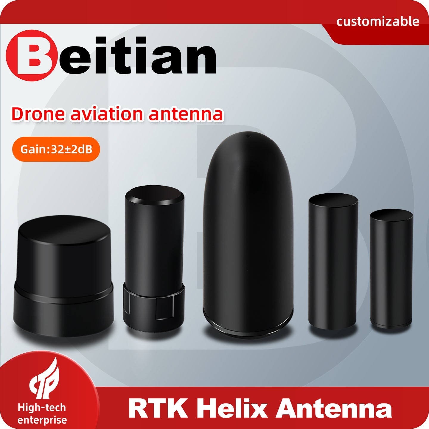 Beitian RTK Drone Lighting Show GPS BDS GLONASS GALILEO SMA-J GNSS
