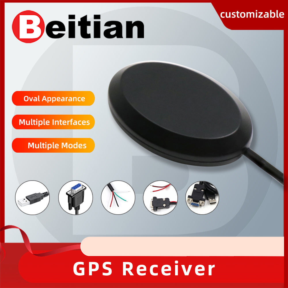 Beitian M8030-KT Chip GPS Receiver Magnetic bottom  GEMOUSE USB DB9 Female connector 4M Flash Customizable No. 4 shell series