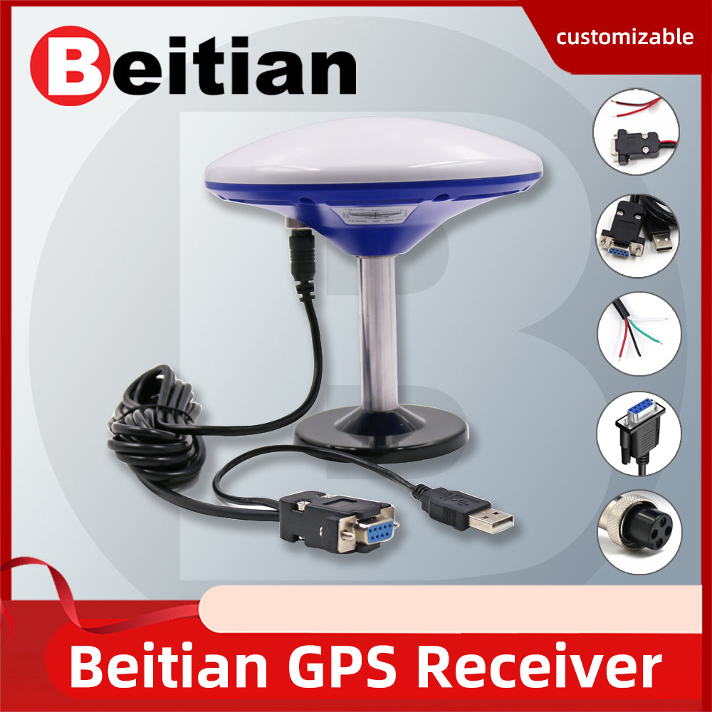 Beitian GNSS external USB/DB9 serial port built-in module antenna GPS receiver 8953 series