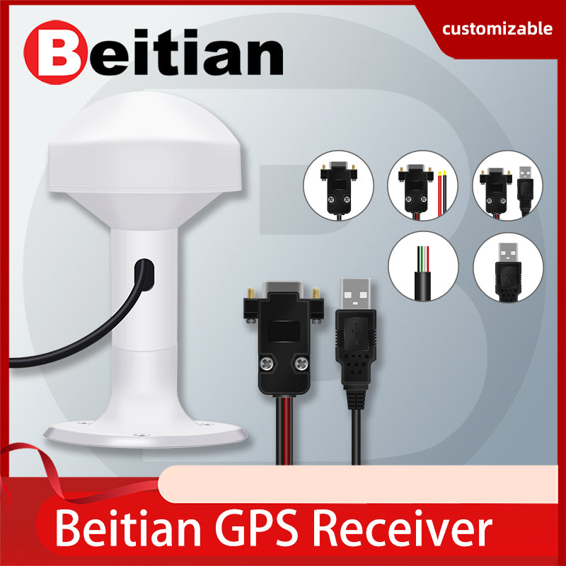 Beitian GNSS mushroom head receiver high gain 35 ceramic chip AIS navigation GPS marine ship BP-573DU