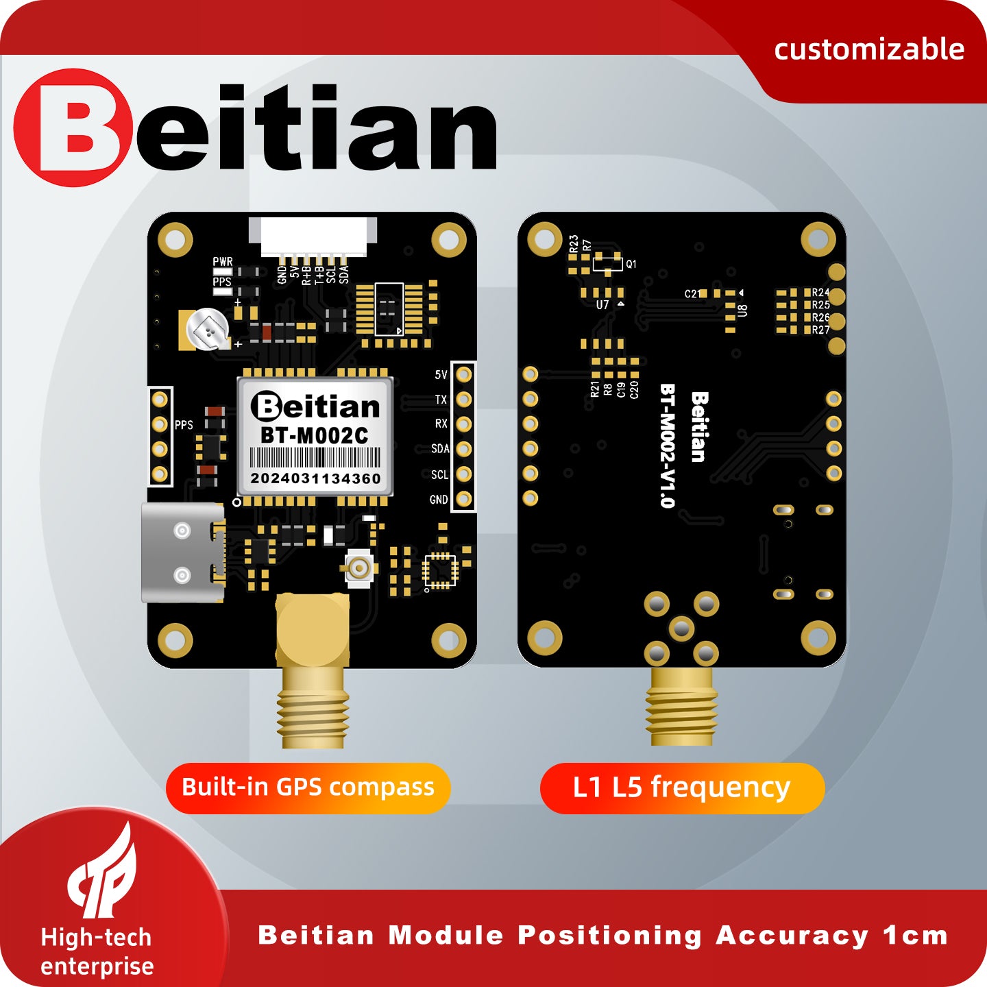 Gps Rtc Module GNSS MODULE – Beitian store
