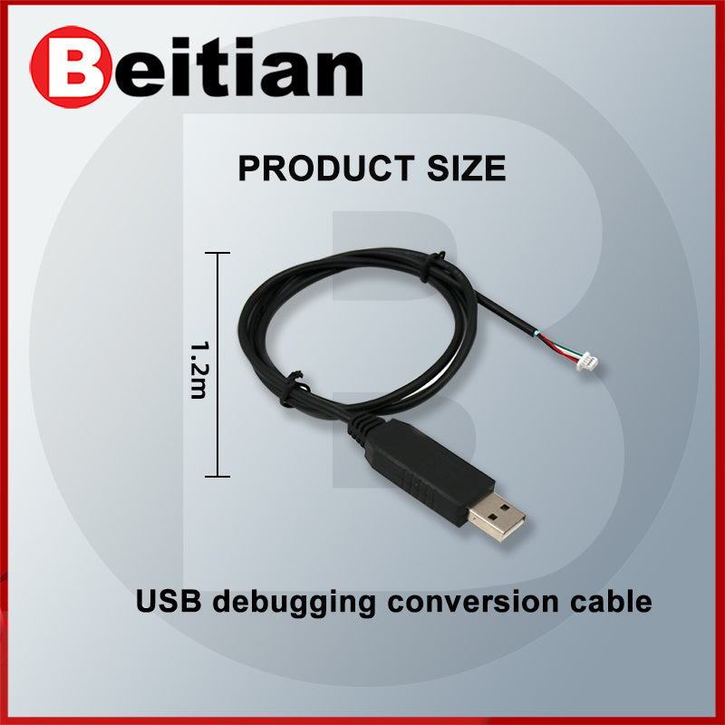 WindowsXP/WIN/7/8 PL-2303HX/TA chip USB to TTL level conversion cable can be customized