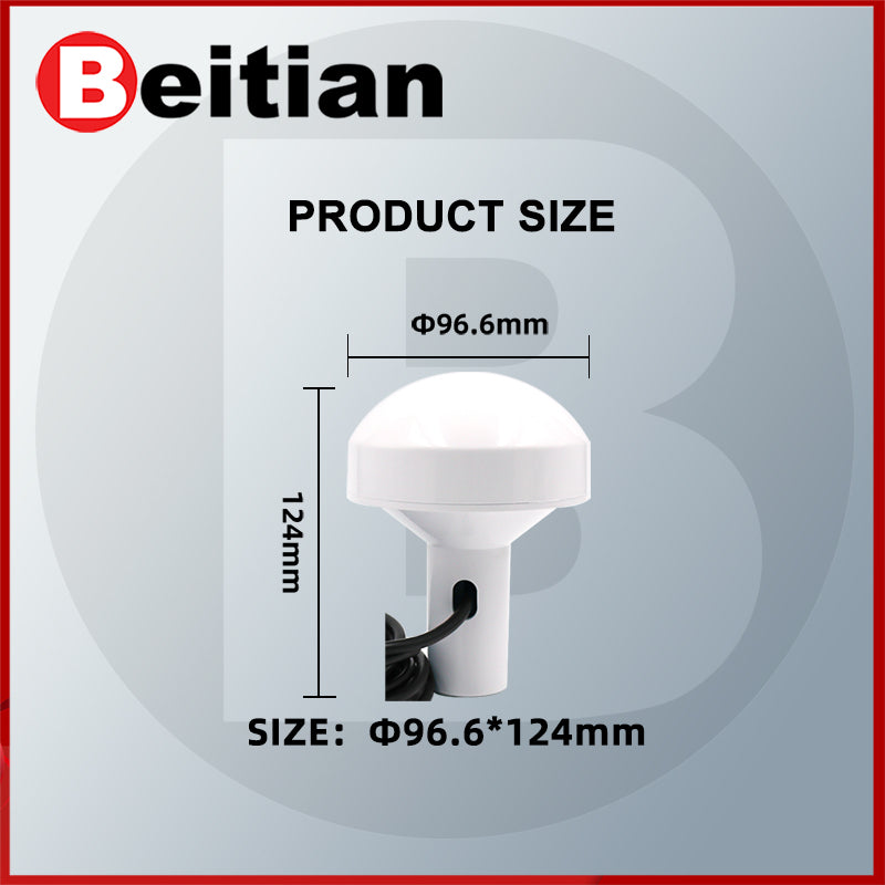 Beitian GPS antenna 35 ceramic plate satellite AIS navigation marine GNSS mushroom head antenna BN-705