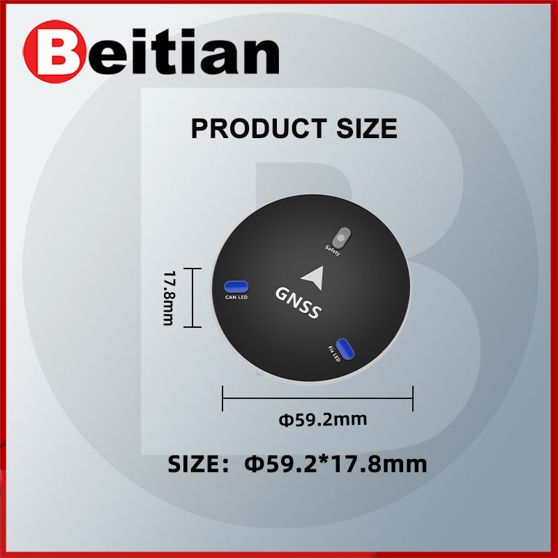 Beitian GPS position GNSS receiver Beidou GPS module fixed wing BM-575