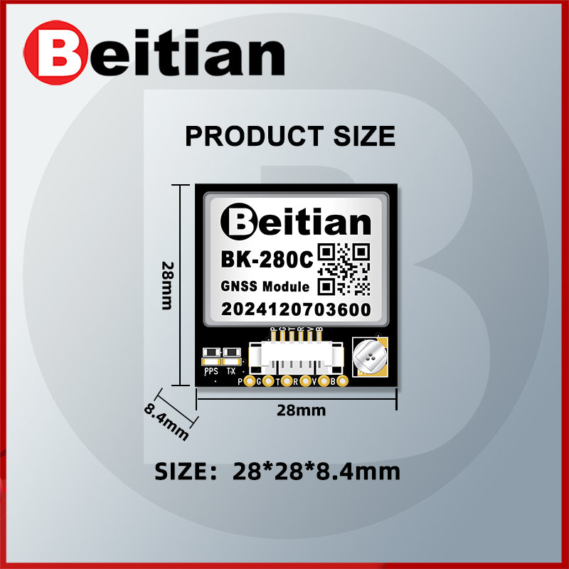 Beitian nine-generation GPS integrated module antenna avigation satellite positioning GNSS multi-mode timing BK-280C