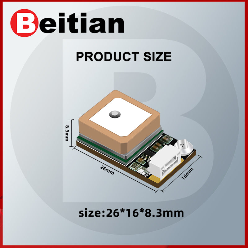 Beitian 10th generation GPS module antenna positioning cross-machine fixed-wing BE-245