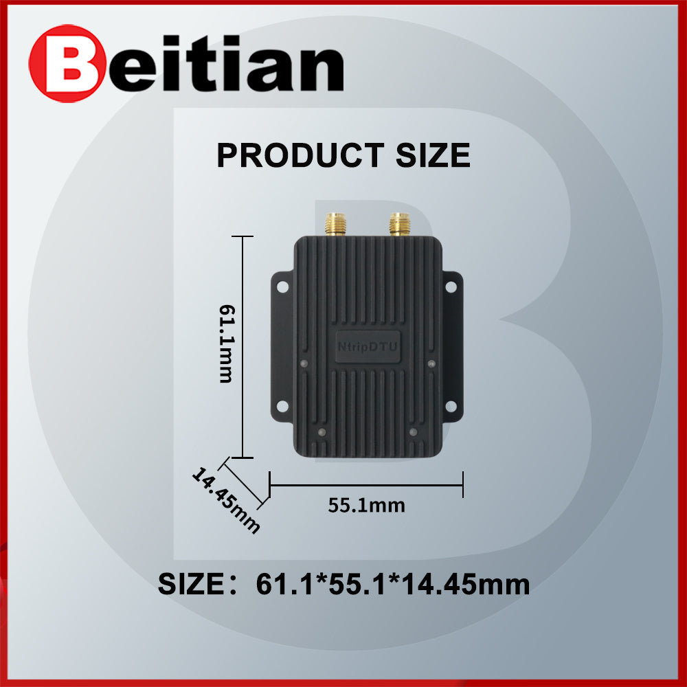 Beitian 4G full network wireless data transmission radio module LoRa-NtripDTU real-time storage communication BG-710