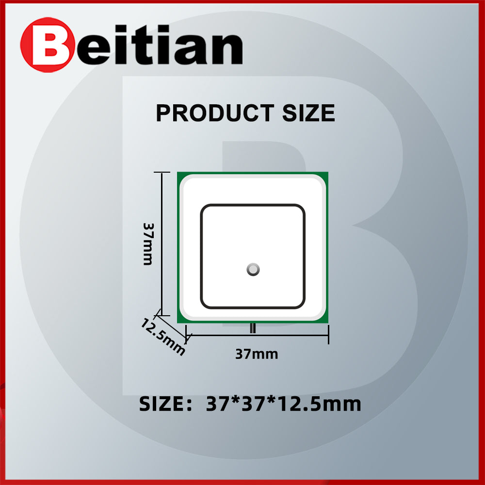 Beitian High Gain TPEX Control Connector TYPE Rg1.13 Cable GNSS Active Antenna BT-T151
