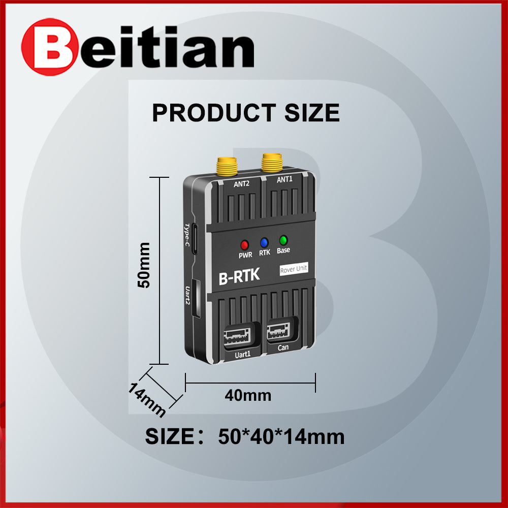 Beitian GNSS receiver high-precision geomagnetic RTK differential module Beidou GPS BT-B520