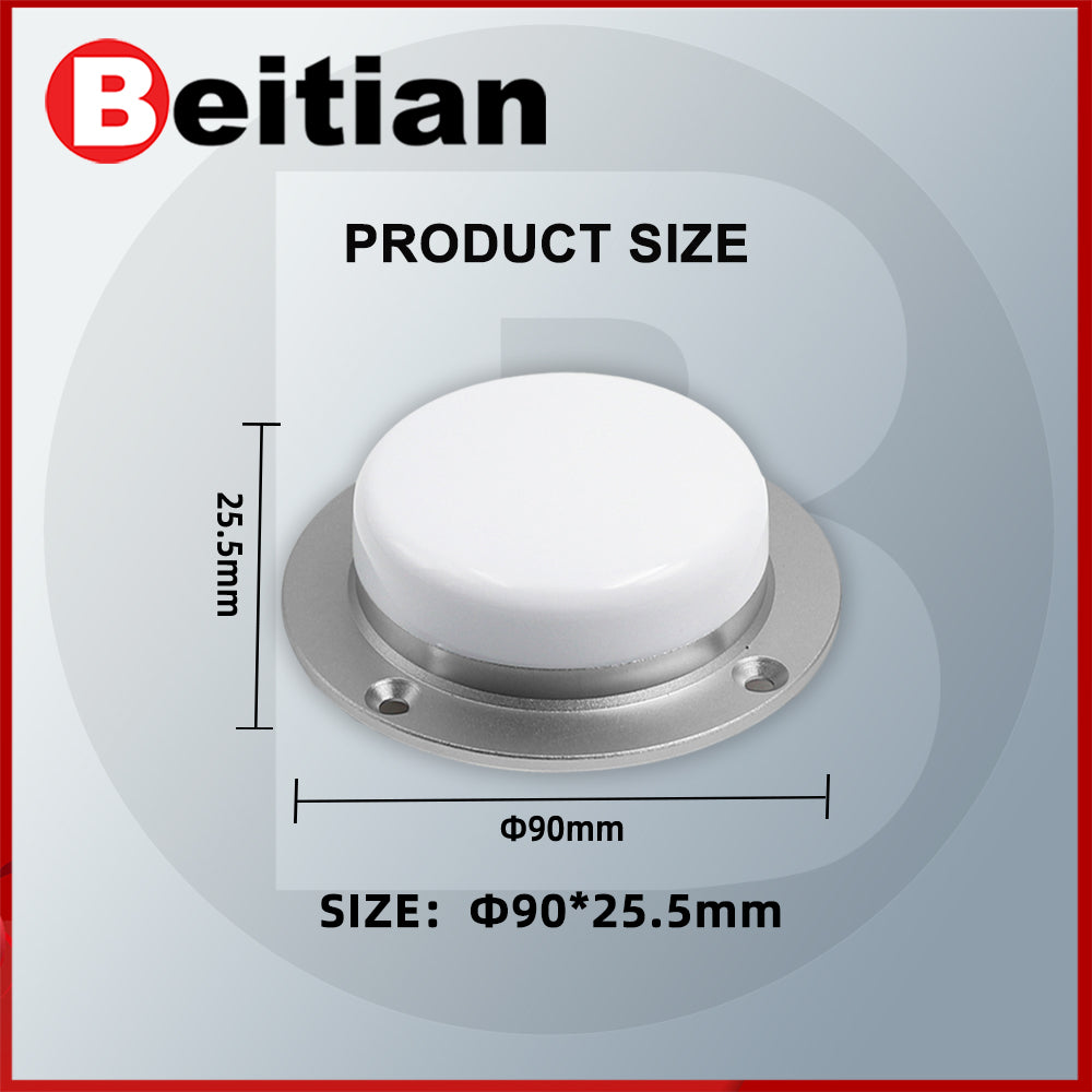 Beitian high gain RTK differential drone ship four-star multi-frequency aerial type antenna GNSS antenna BT-3707A