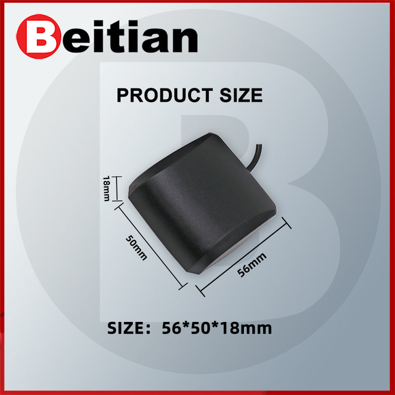 Beitian Magnetic GPS External Antenna Four-Star Single-Frequency 38db High-Gain GNSS Beidou Car Navigation BN-5B43AJ