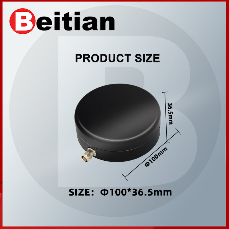 Beitian BT-700B GPS Antenna Full-band 100*36.5mm Magnetic Base Survey Precision Agriculture Robot Autonomy Vehicles GNSS Antenna