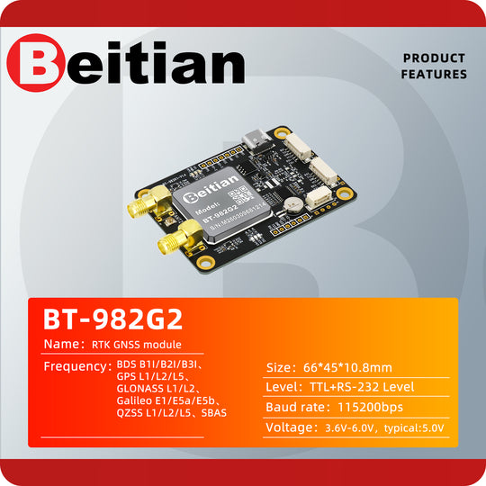 Beitian UM982 K922 GPS Module Navigation Surveying Positioning Precisi ...