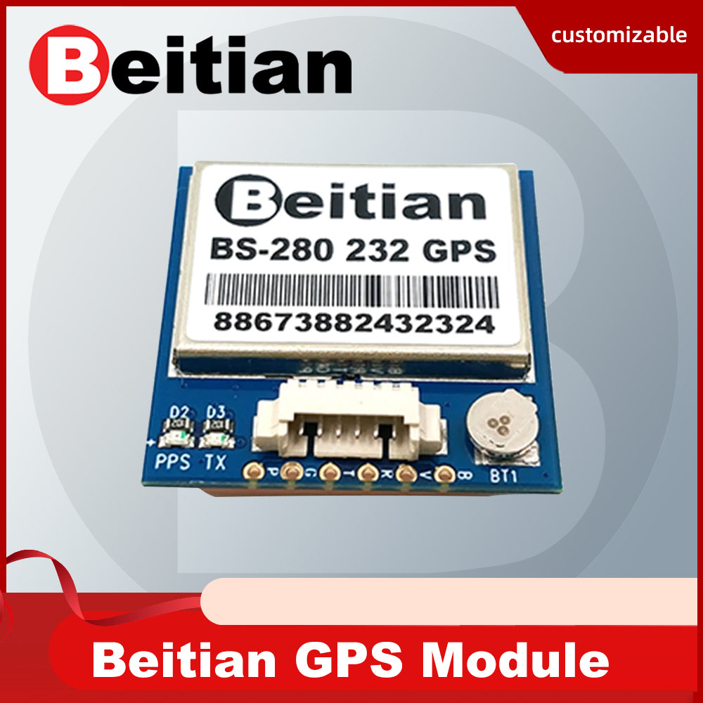 Beitian NMEA-0183 RS-232 level GPS Module 1PPS FLASH BS-280 232