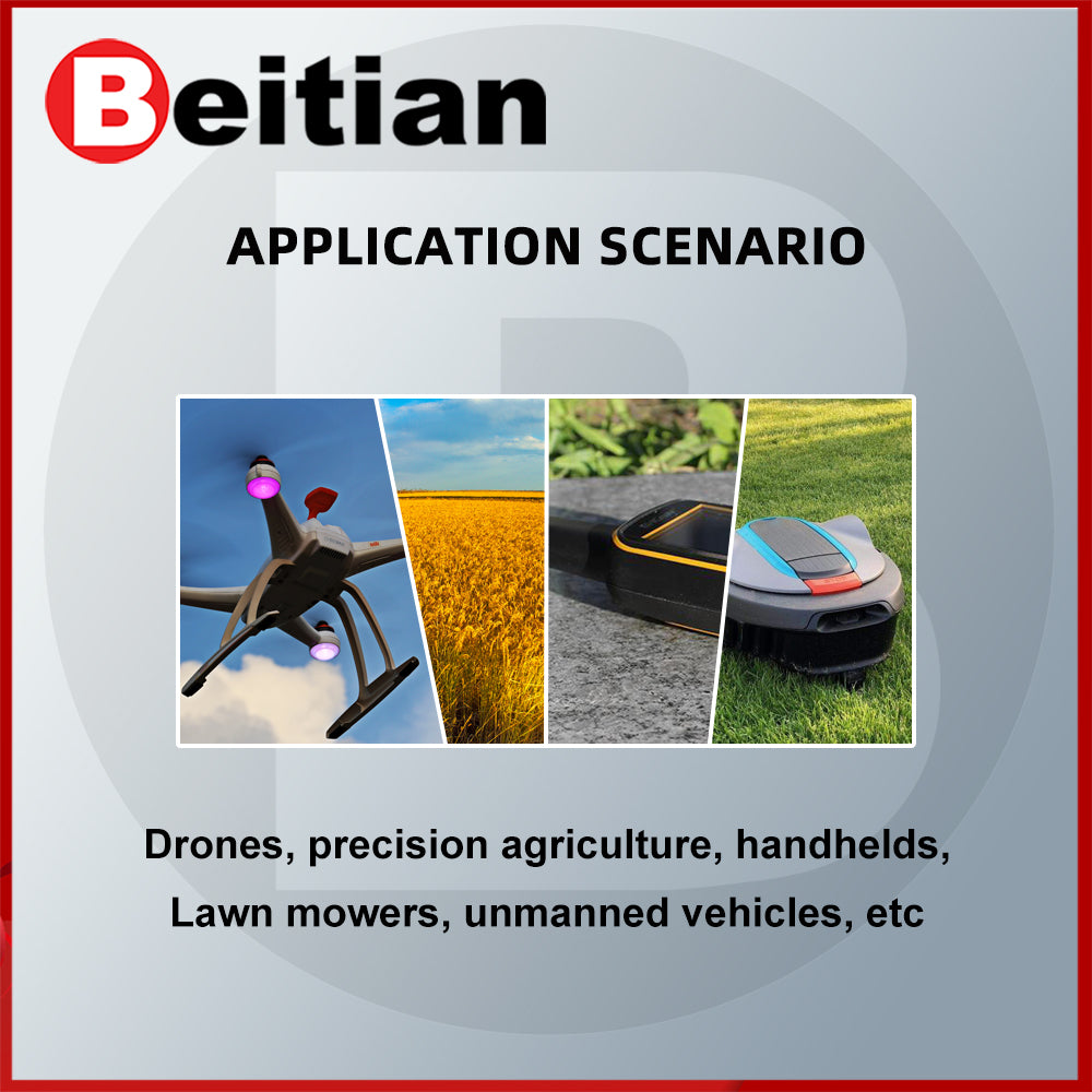 Beitian Customizable four-arm spiral antenna PX4 UAV flight control RTK GNSS antenna BT-T009