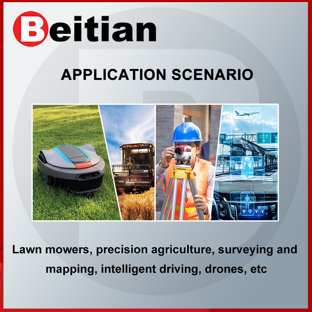 Beitian GNSS receiver UM982 module RTK high-precision centimeter-level differential positioning  BG-410