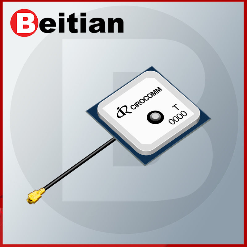 Beitian Cirocomm Taimeng 25*25 small size dual-mode GPS BDS built-in active ceramic antenna BT-0000