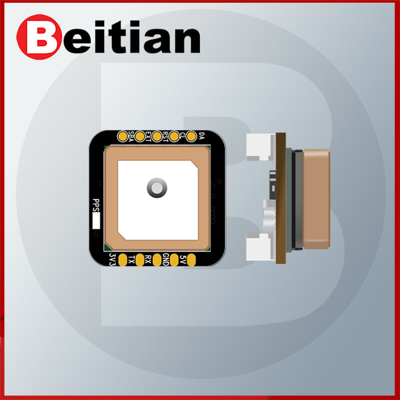 Beitian M10050 Beidou GPS module with compass QMC5883 multi-mode GNSS satellite positioning BE-240Q