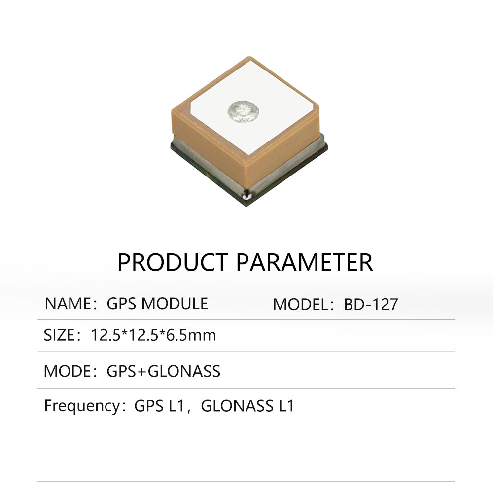 Beitian Patch Type GNSS handheld device GPS module with ceramic antenna UBX M10050 chip  BE-166