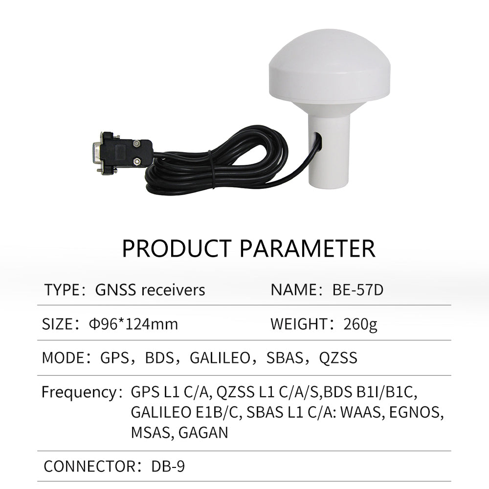 Beitian GPS mushroom head receiver ceramic chip AIS navigation timing Beidou GNSS module