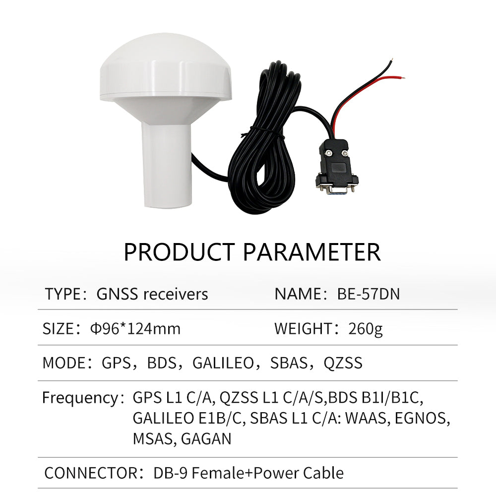 Beitian GPS mushroom head receiver ceramic chip AIS navigation timing Beidou GNSS module