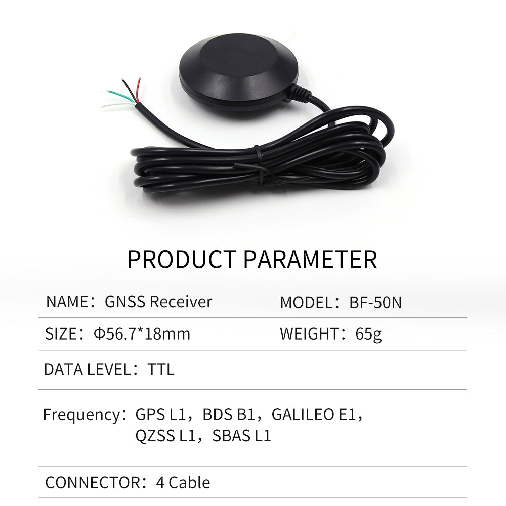 Beitian new DB9 serial port GPS receiver USB Beidou navigation module antenna industrial computer BF-50D
