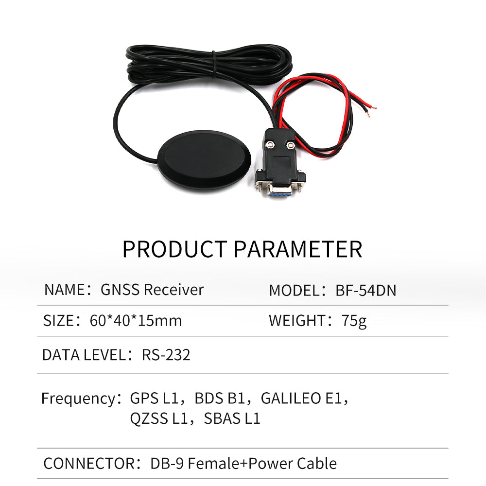 Beitian new DB9 serial port GPS receiver USB Beidou navigation module antenna industrial computer BF-50D