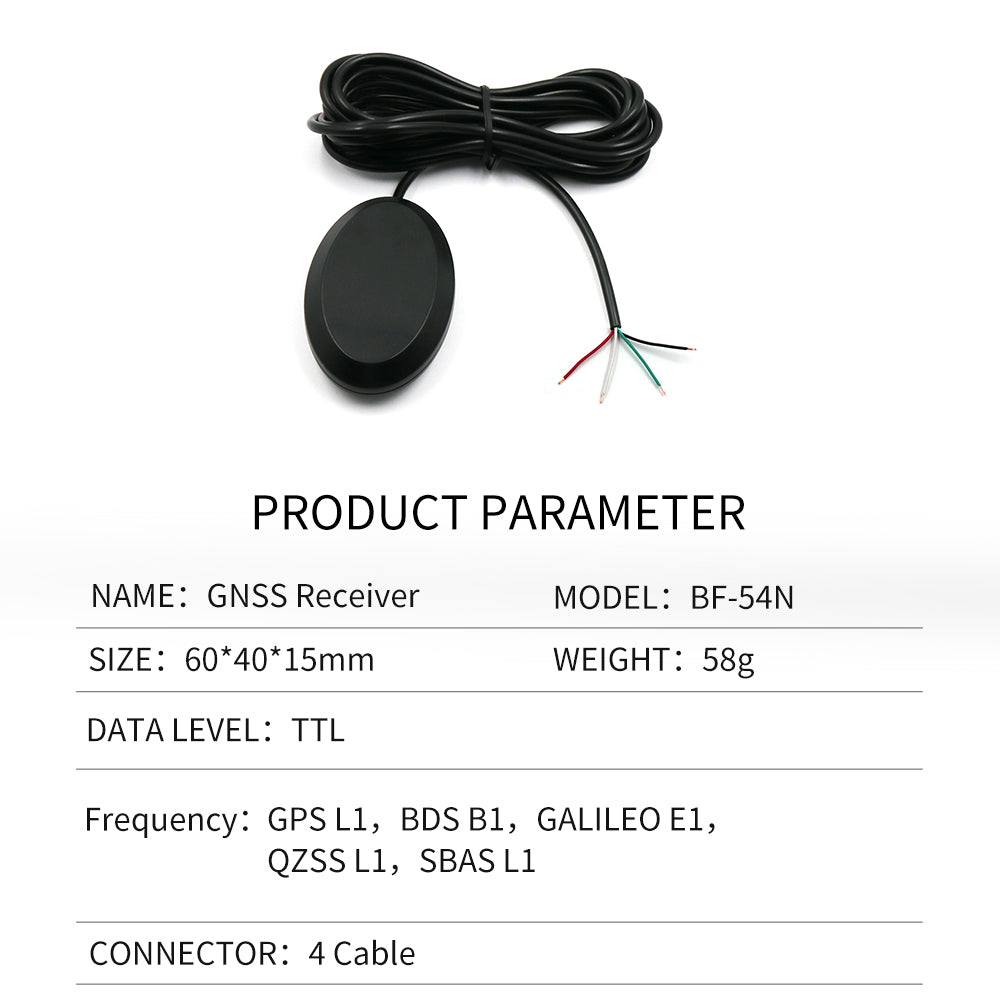 Beitian new DB9 serial port GPS receiver USB Beidou navigation module antenna industrial computer BF-50D