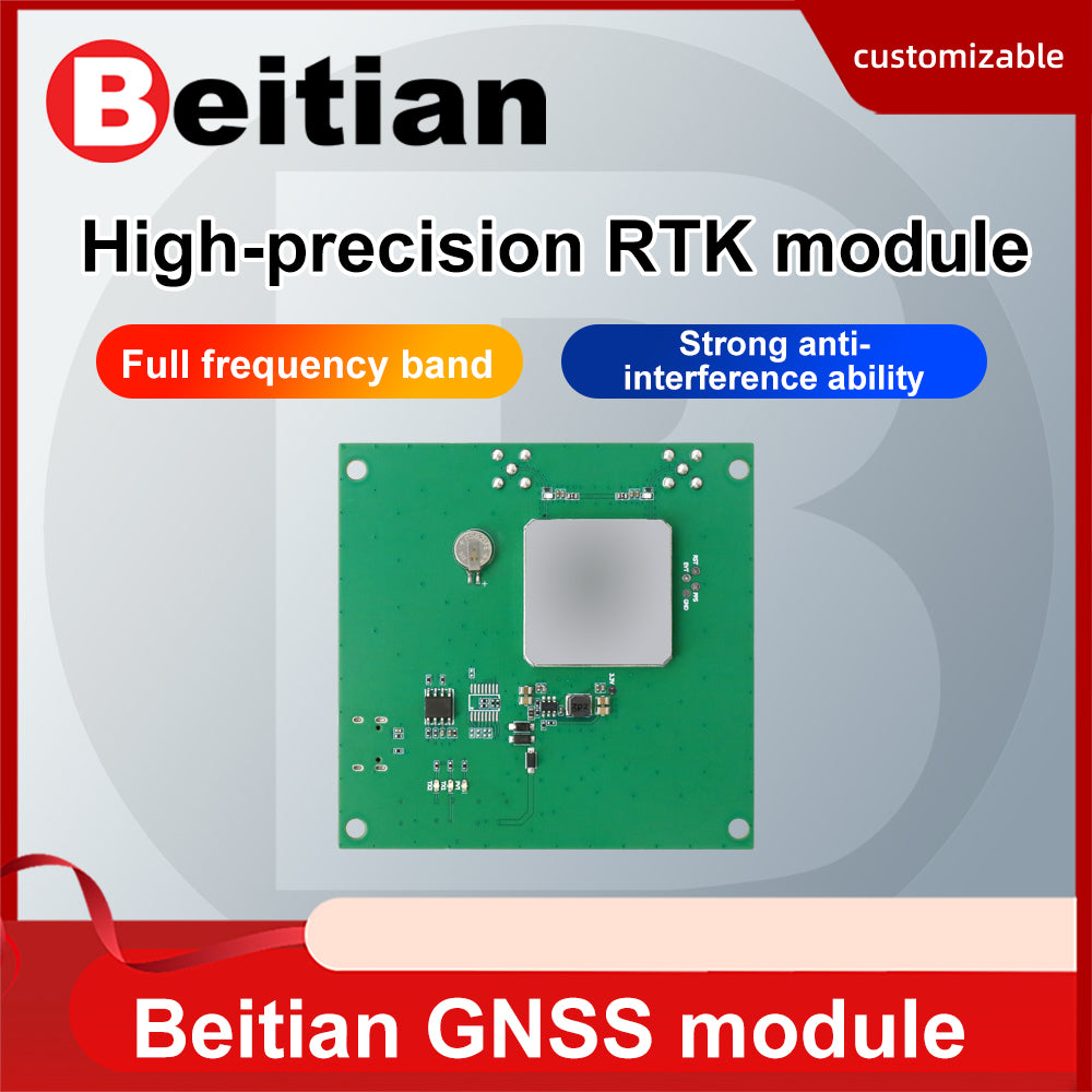 Beitian DGPS module GNSS high-precision centimeter-level RTK differential navigation positioning GPS board BT-M372