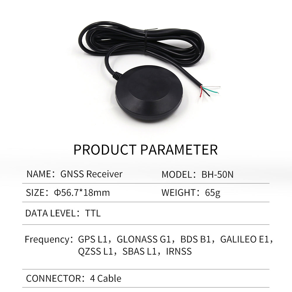 Beitian new DB9 serial port GPS receiver USB Beidou navigation module antenna industrial computer BF-50D