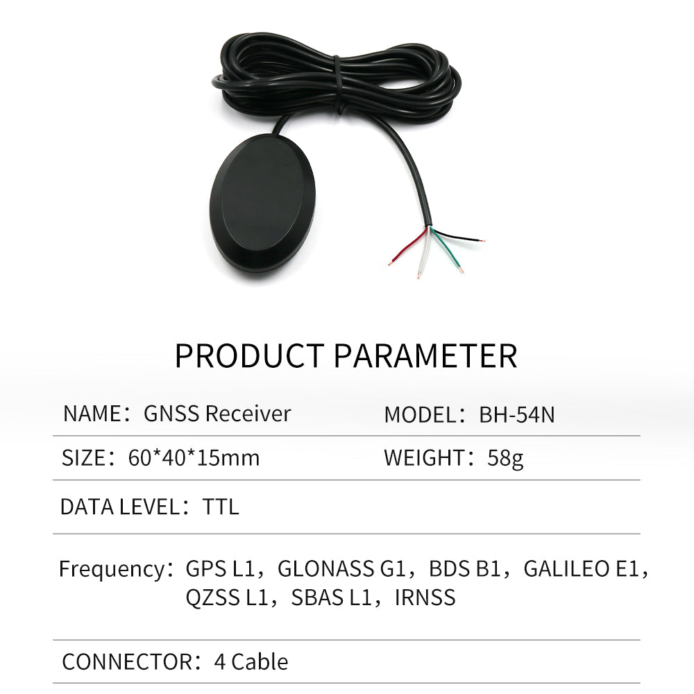 Beitian new DB9 serial port GPS receiver USB Beidou navigation module antenna industrial computer BF-50D