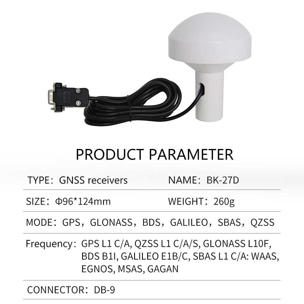 Beitian GPS mushroom head receiver ceramic chip AIS navigation timing Beidou GNSS module