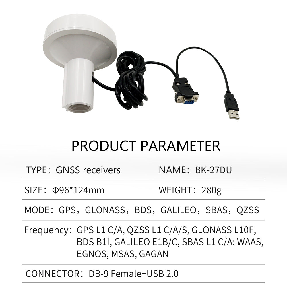 Beitian GPS mushroom head receiver ceramic chip AIS navigation timing Beidou GNSS module