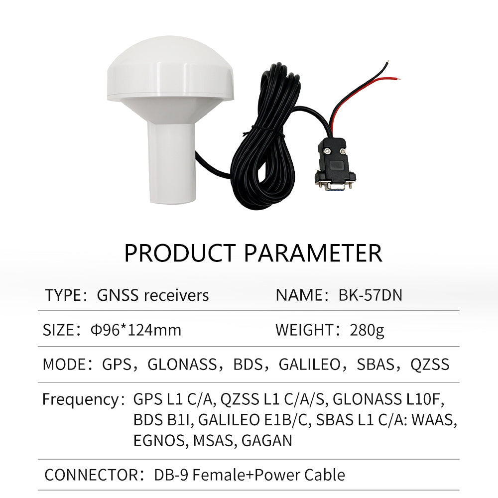 Beitian GPS mushroom head receiver ceramic chip AIS navigation timing Beidou GNSS module