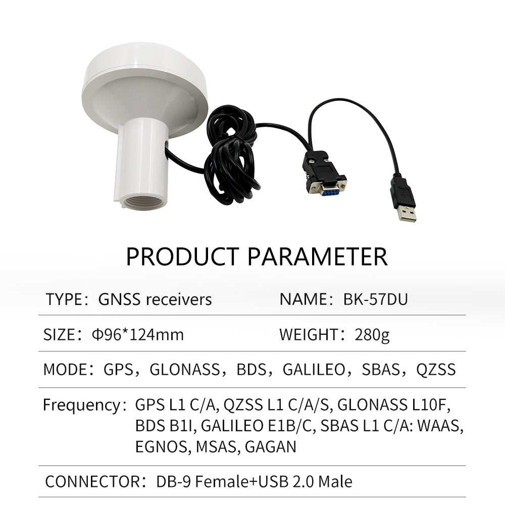 Beitian GPS mushroom head receiver ceramic chip AIS navigation timing Beidou GNSS module
