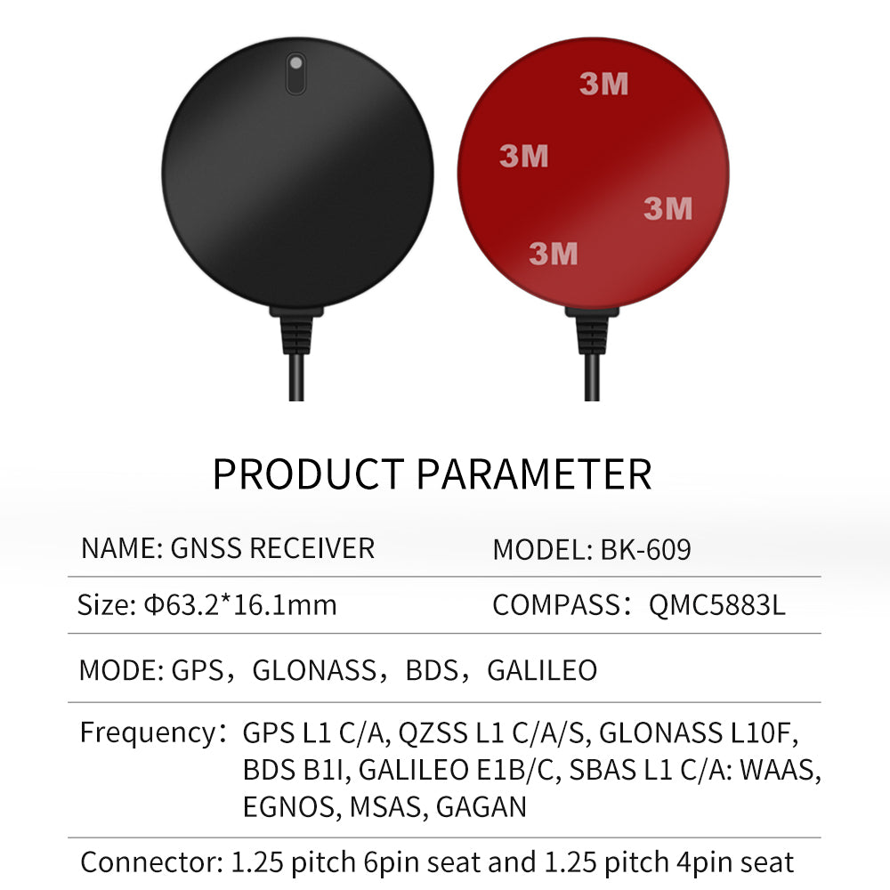 Beitian GMOUSE USB male Connector NMEA-0183 GPS Built-in Antenna GNSS Receiver 609