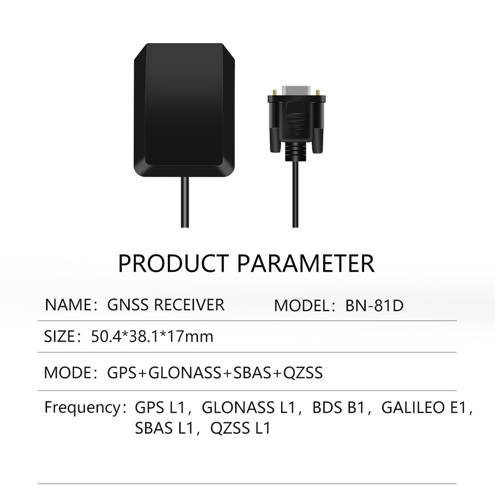 Beitian External GPS dual mode antenna gnss receiver GMOUSE Customizable Timing and positioning high frequency