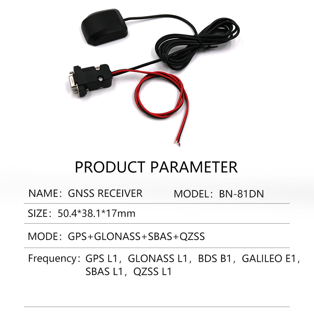 Beitian External GPS dual mode antenna gnss receiver GMOUSE Customizable Timing and positioning high frequency