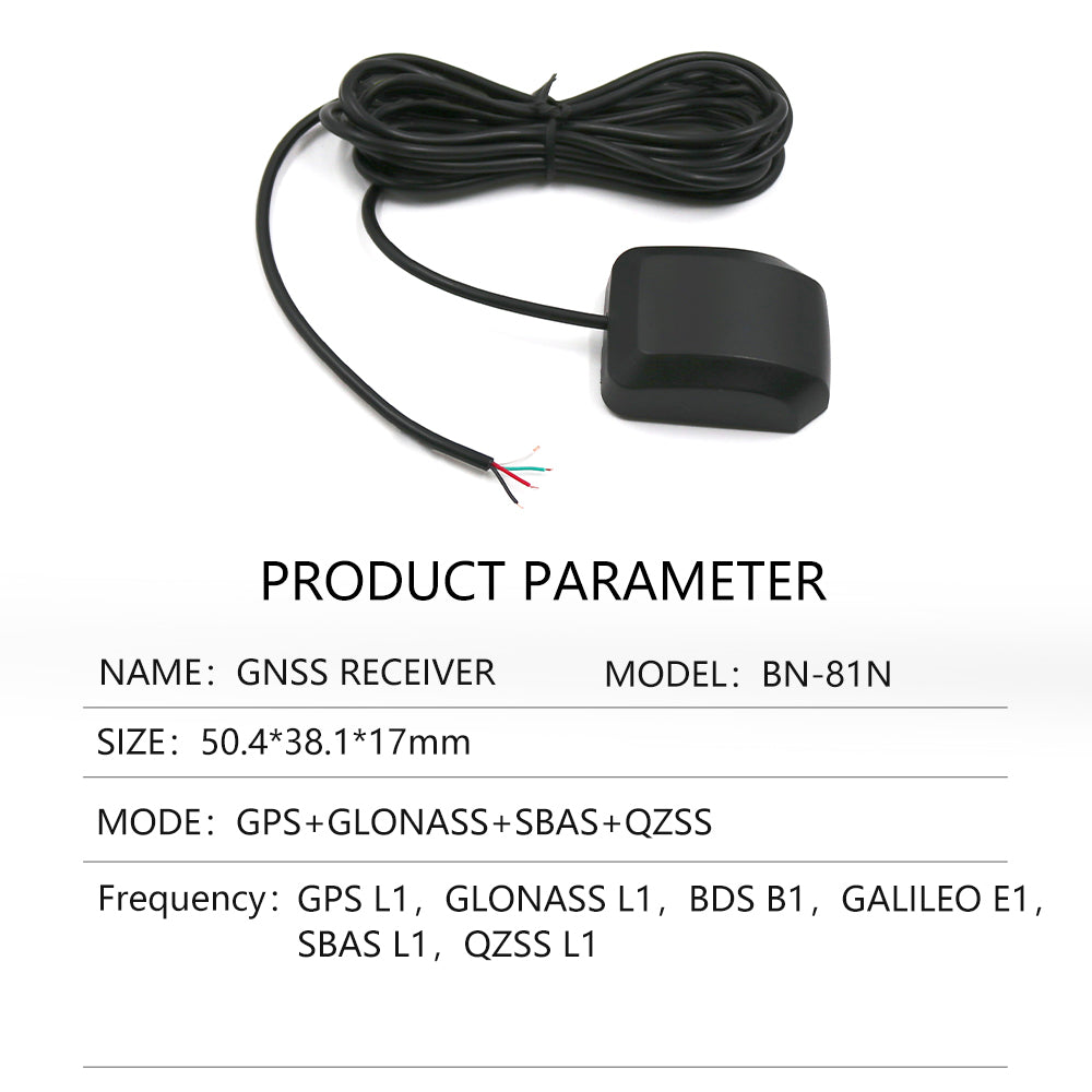 Beitian External GPS dual mode antenna gnss receiver GMOUSE Customizable Timing and positioning high frequency