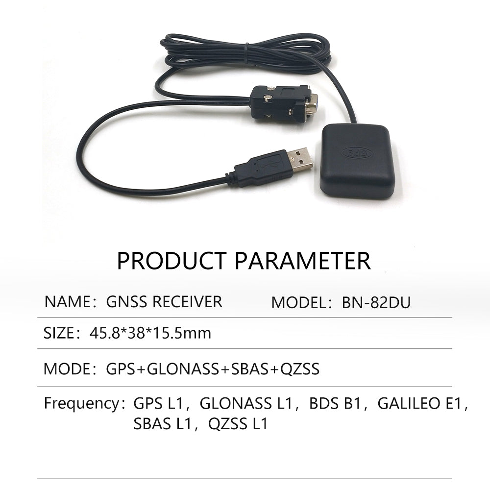 Beitian External GPS dual mode antenna gnss receiver GMOUSE Customizable Timing and positioning high frequency