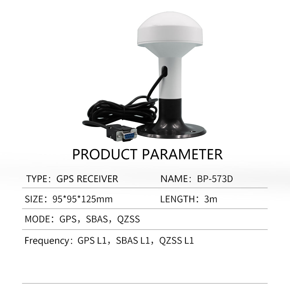 Beitian GNSS mushroom head receiver high gain 35 ceramic chip AIS navigation GPS marine ship BP-573DU