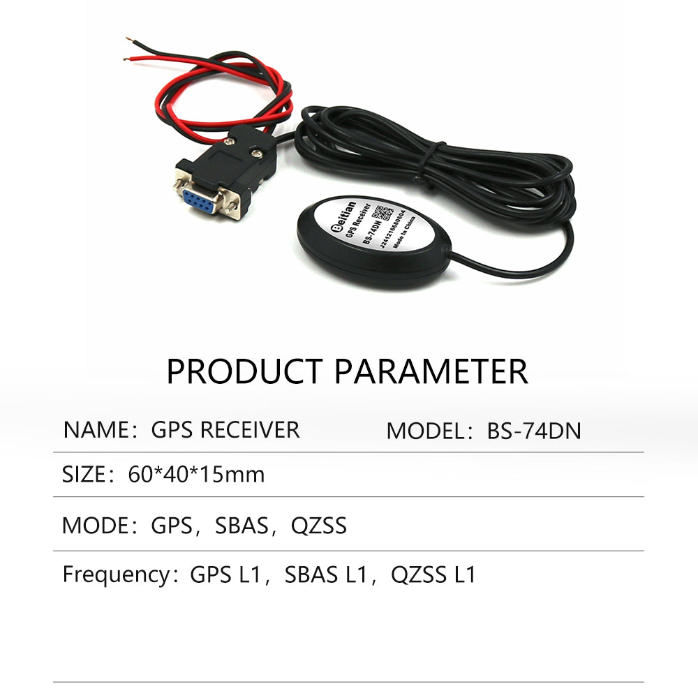 Beitian M8030-KT Chip GPS Receiver Magnetic bottom  GEMOUSE USB DB9 Female connector 4M Flash Customizable No. 4 shell series