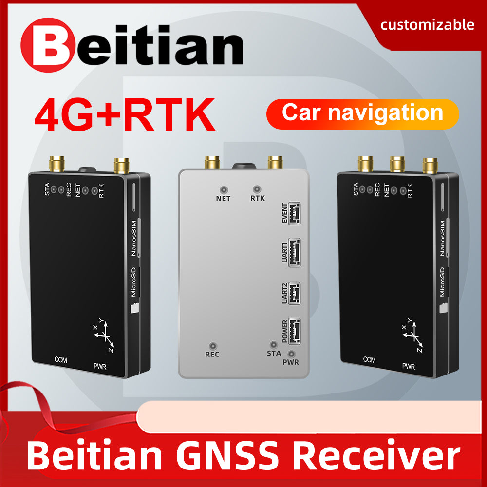 Beitian GNSS receiver UM982/980 ZED-F9P 4G communication Beidou GPS high precision RTK module