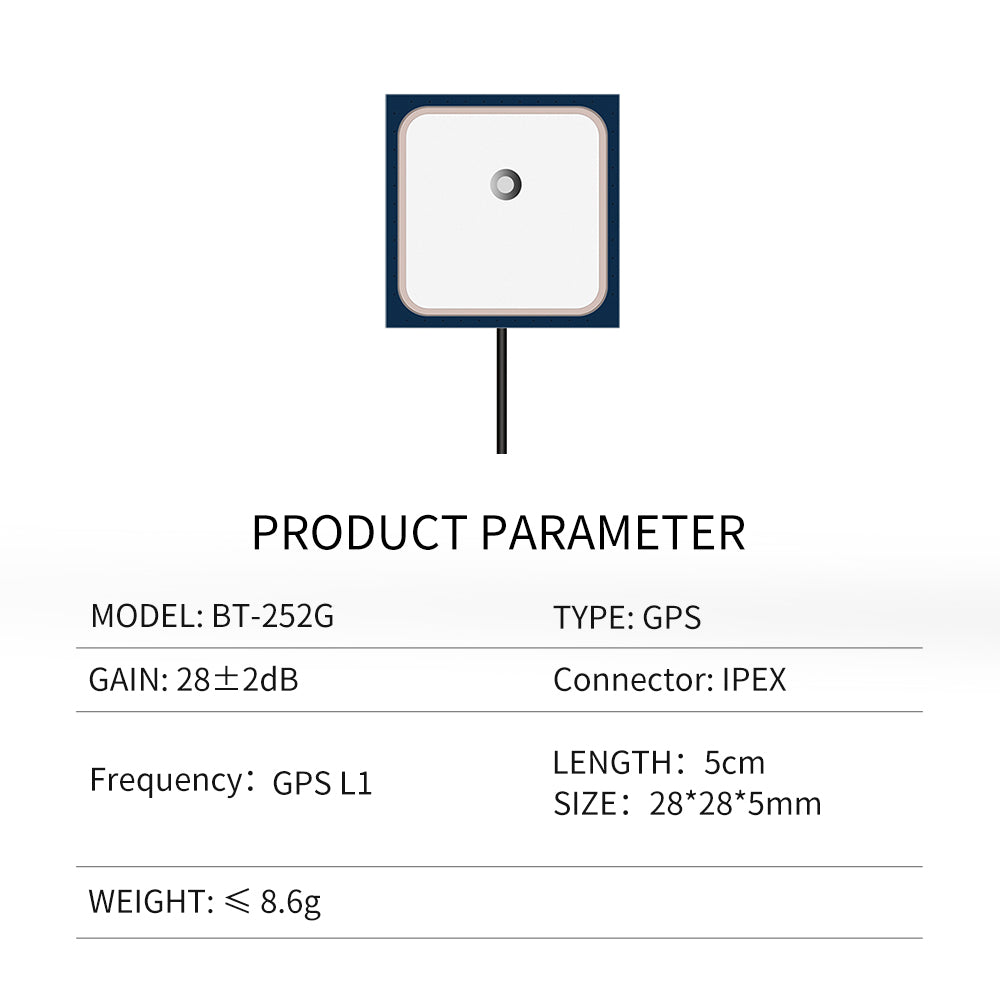 Beitian GPS+GLONASS single-band built-in ceramic antenna BT-580 0010 0000 0001
