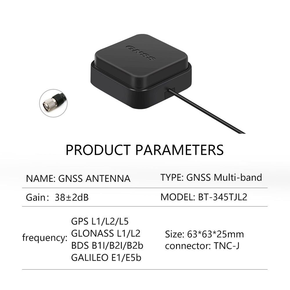 Beitian L1/L2 multi-band high precision GNSS antenna support GPS GLONASS Galileo BeiDou ANN-MB-00 RTK antenna