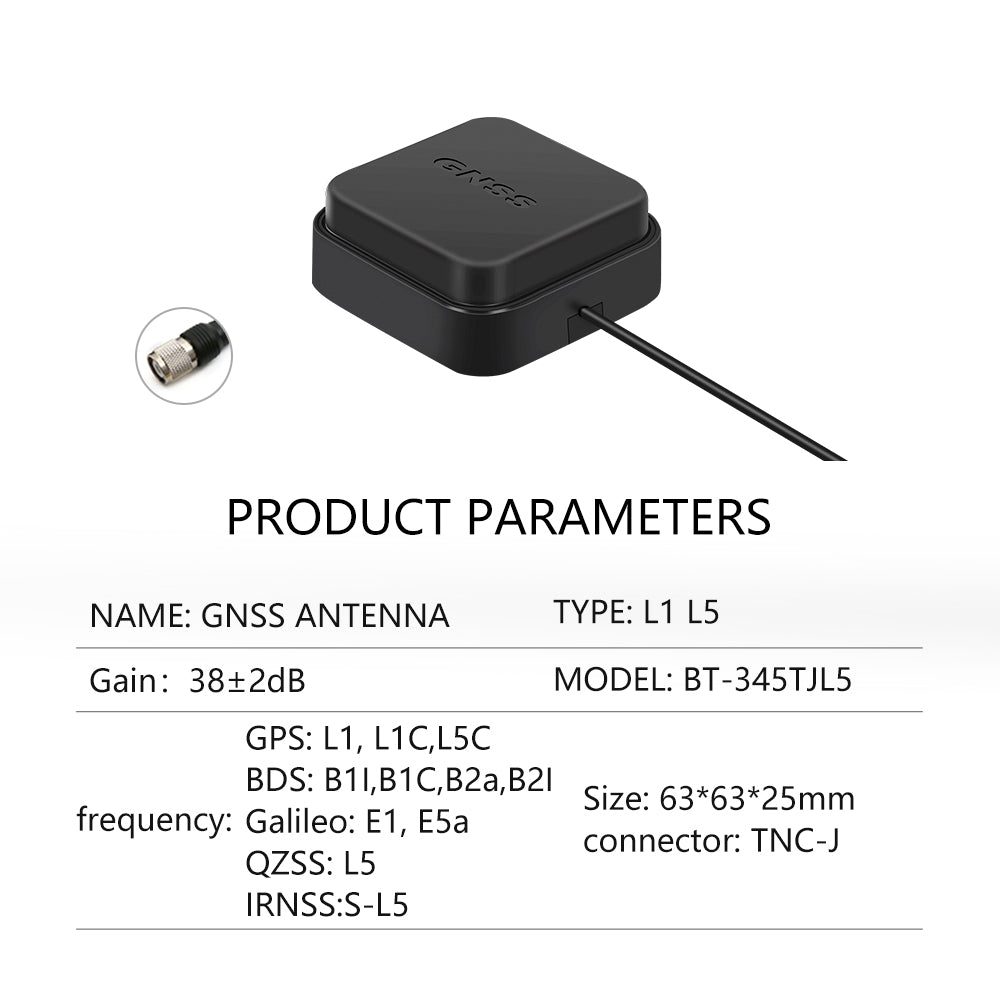 Beitian L1/L2 multi-band high precision GNSS antenna support GPS GLONASS Galileo BeiDou ANN-MB-00 RTK antenna