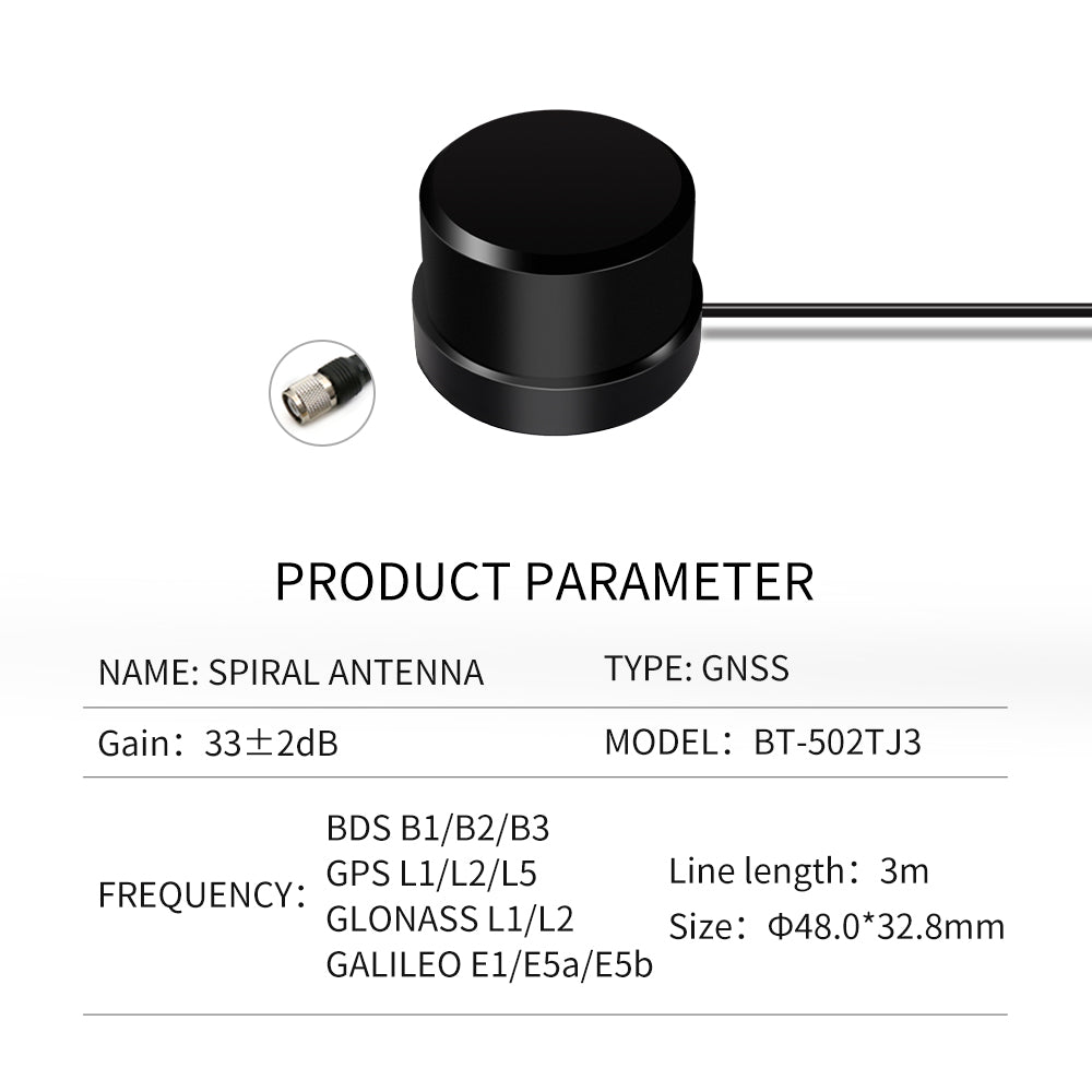 Beitian Helix Antenna comprehensive GNSS support GPS GLONASS Galileo BeiDou BT-502