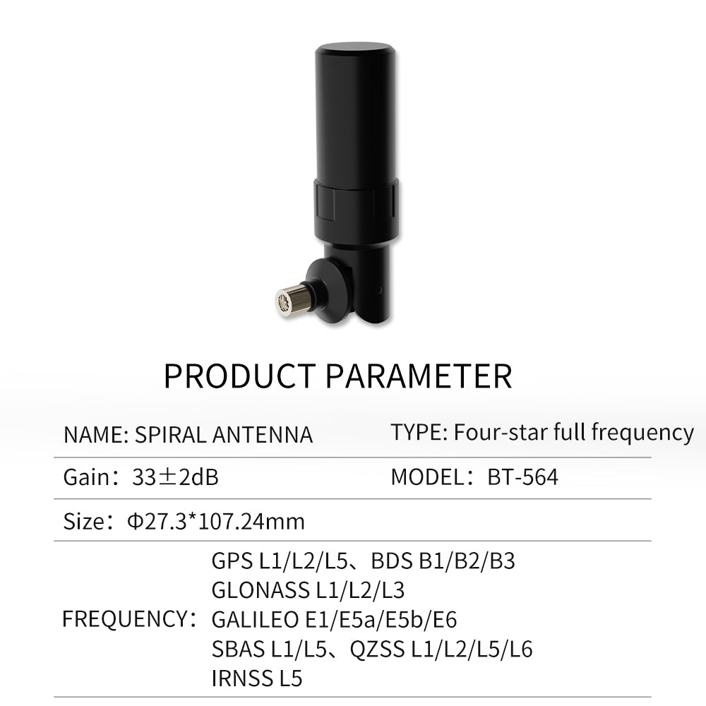 Beitian RTK Drone Lighting Show GPS BDS GLONASS GALILEO SMA-J GNSS  Helical Antenna Series