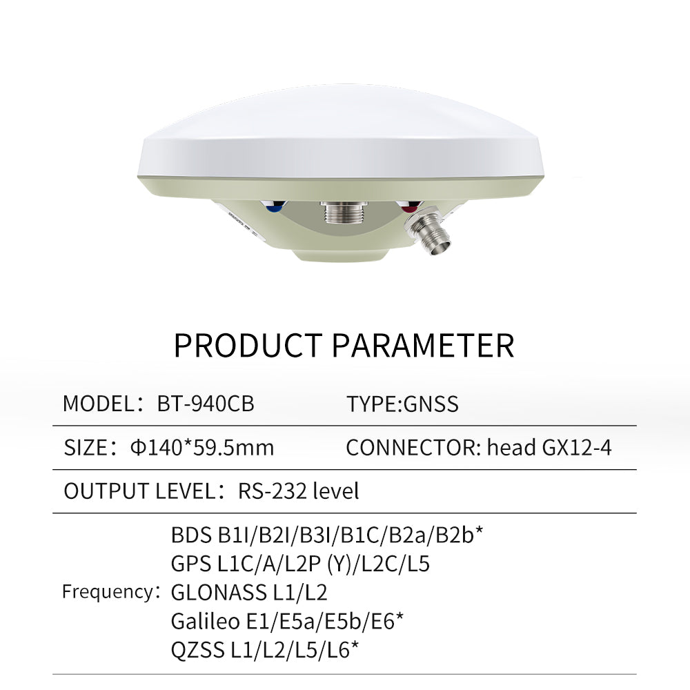 Beitian wireless data transmission module GNSS antenna GNSS receiver BT-940