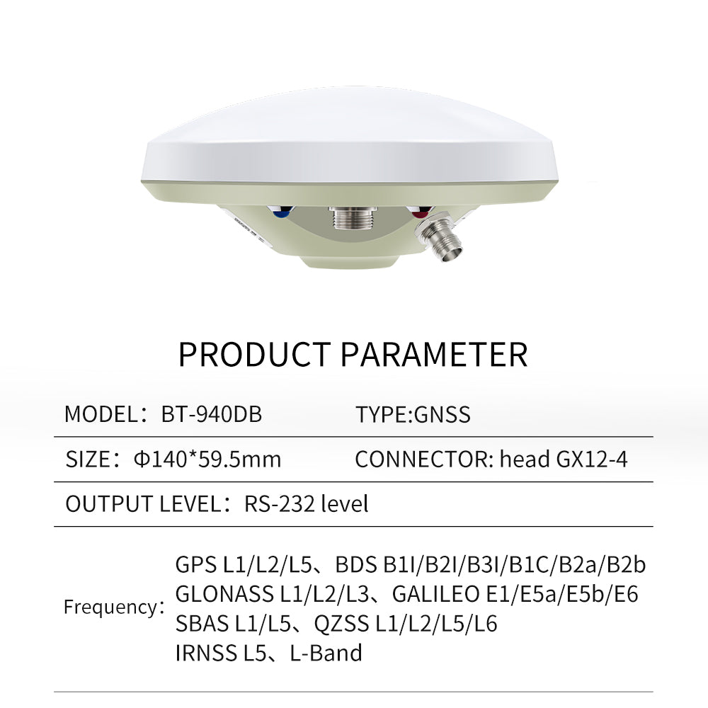 Beitian wireless data transmission module GNSS antenna GNSS receiver BT-940